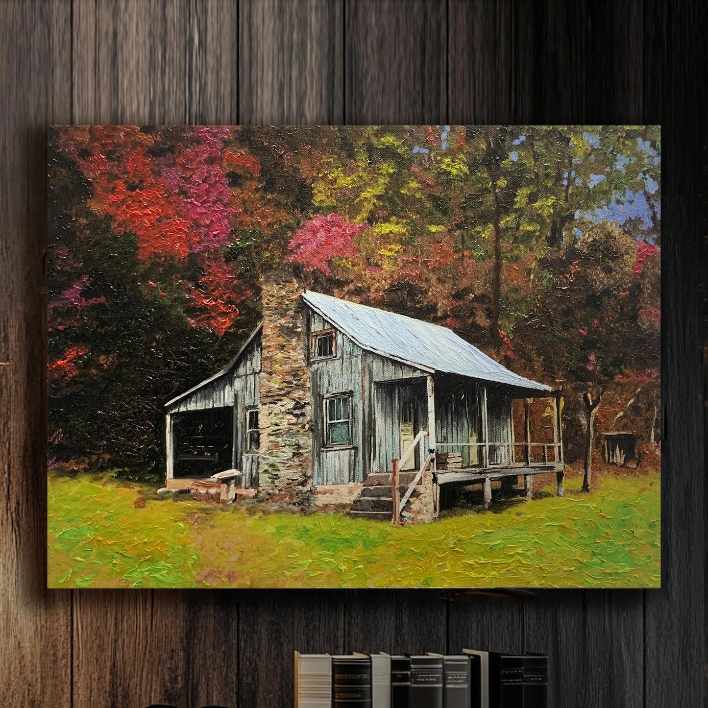 House Oil Portrait - Hand Painted from Photo