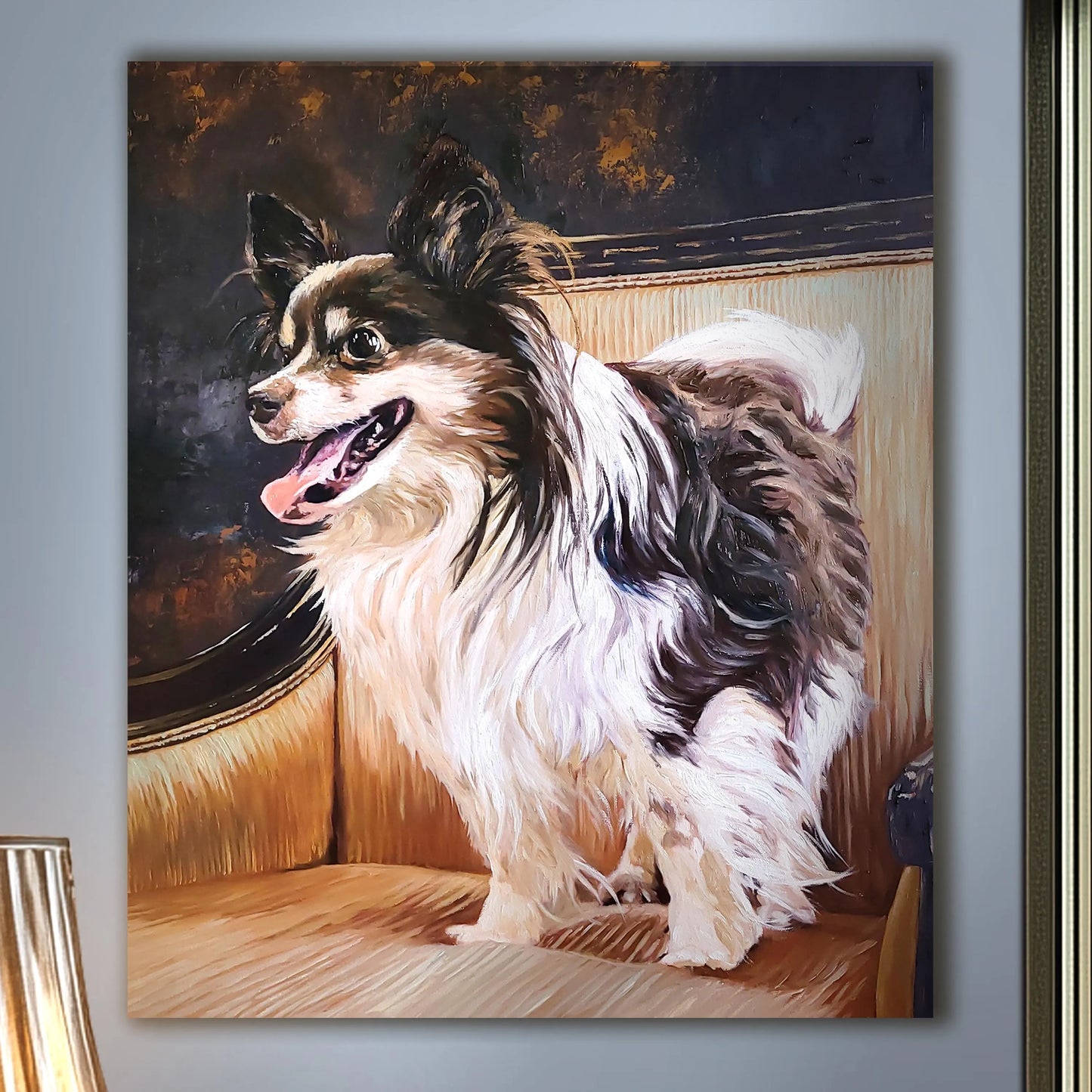 Pet Oil Portrait - Hand Painted from Photo