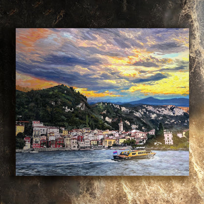 Favorite Place Oil Portrait - Hand Painted from Photo